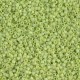 Miyuki delica kralen 15/0 - Matted opaque chartreuse ab DBS-876